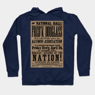 Frederick Douglass Poster Hoodie